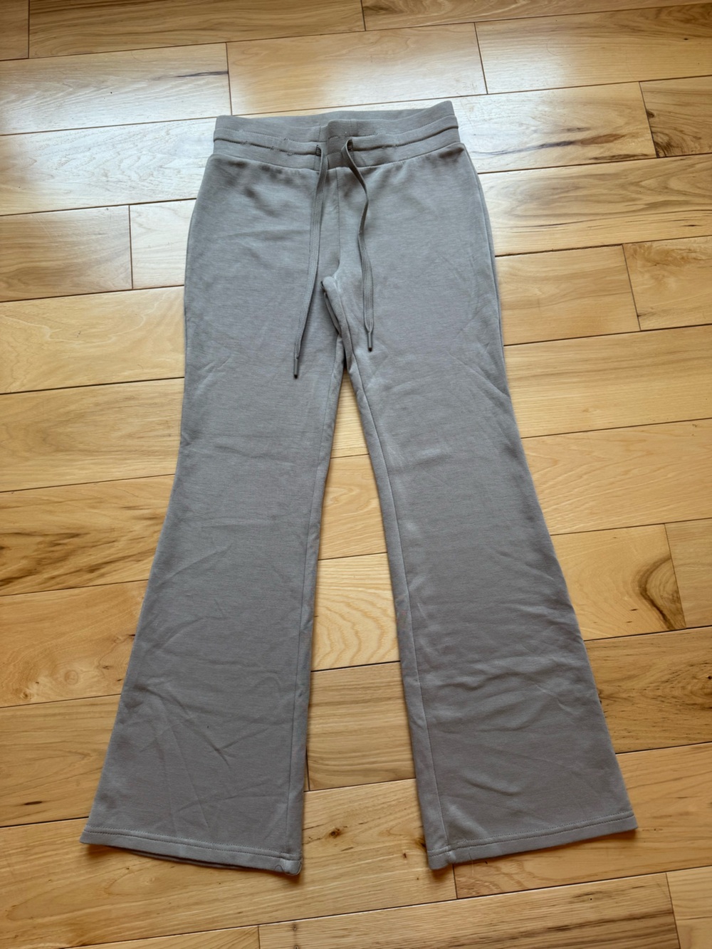 Khaki drawstring pants